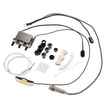 

Active Piezo Pickup EQ Electronic Preamp System for Acoustic Guitar Pickups