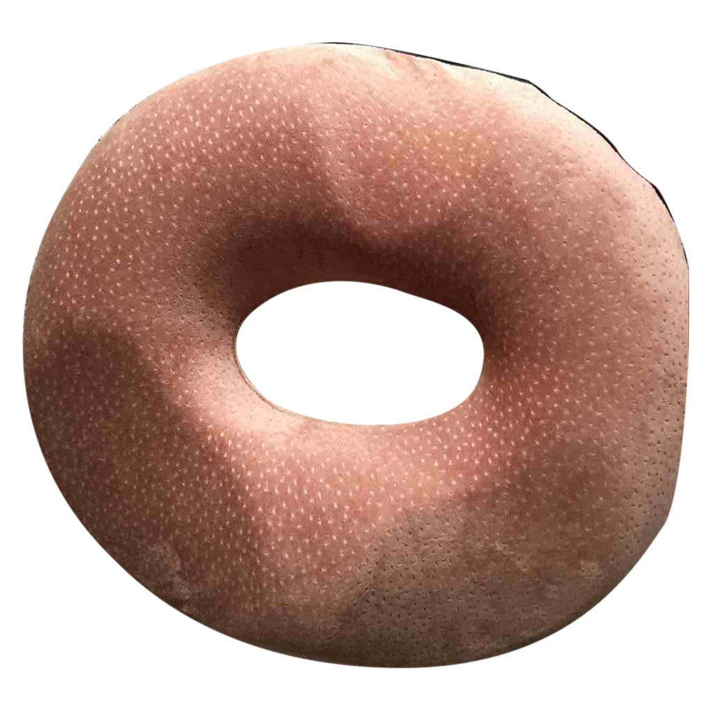 Memory Foam Ring Cushion Donut Pressure Relief Cushion for Travel Car Home Office Sporting Plane