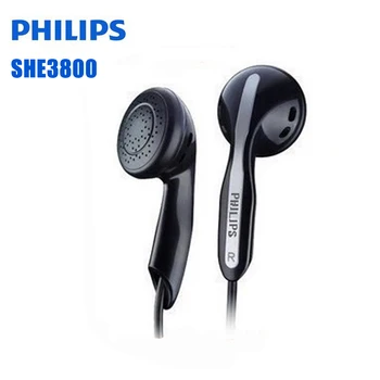 

Philips SHE3800 Stereo Bass Earphones Mp3 earphones for a mobile phone Xiao Mi and For HUAWEI Iphone X No Micphone Original