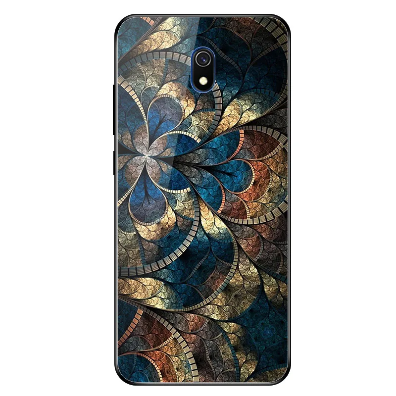 Geruide для Xiaomi Redmi 8A 8 A чехол, закаленное стекло Redmi 8 A чехол cubierta para Для Xiaomi Redmi 7A 7 A чехол