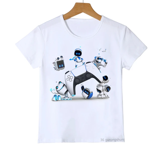 Funny Boys T-Shirts Astros Playroom Cartoon Print Children'S Tshirt Summer  Casual Boys Clothes Toddler T Shirt Short Sleeve Tops - AliExpress