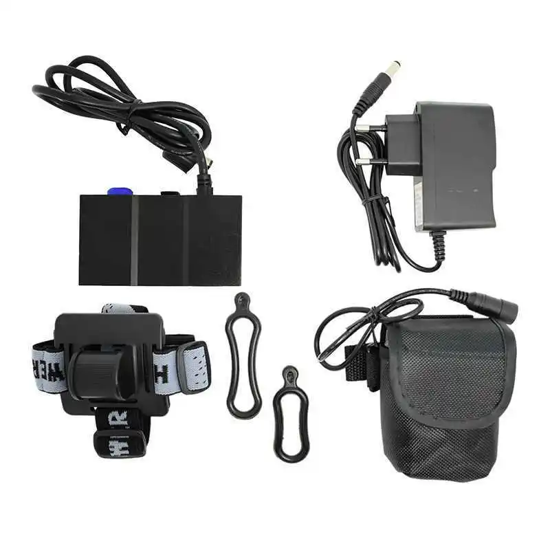 Sale WasaFire T6 LED Bicycle Front Light 3600lm Bike Lamp Headlight Cycling Riding Lights + 18650 Battery Pack + Charger + Headband 1