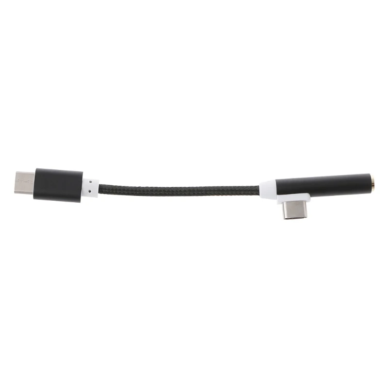 2 In 1 Type C To 3 5mm for Jack Headphone Audio USB C Charging Port 4