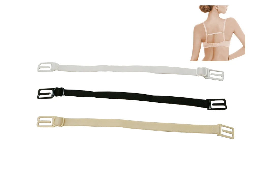 Набор из 3 шт. для женщин, девушек, дам, нейлон, не скользит, бюстгальтер, ремешок, держатель, зажимы 23,5 см-34 см