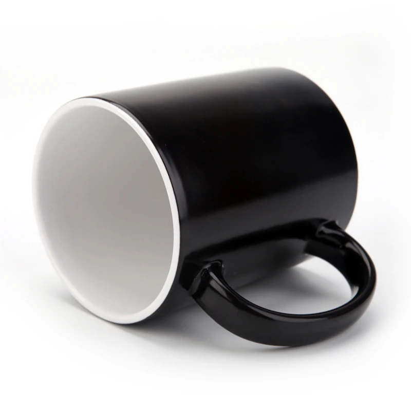 Новая меняющая изменяющая цвет чашка термостойкая кружка Чувствительная керамика Волшебная чашка кофе чай молоко кружка лучший подарок для друзей