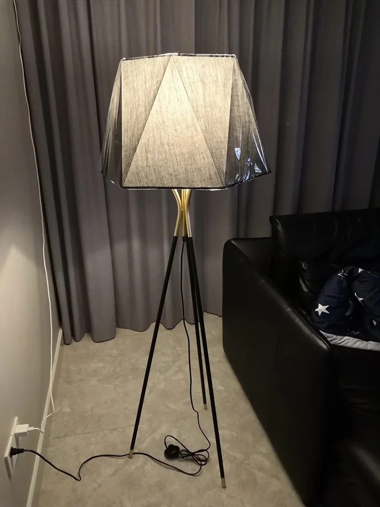 Schaduw pindas ondernemen American style simplicity and retro floor lamps standing staande lamp led  nordic floor lamps for living room Vloer lamp