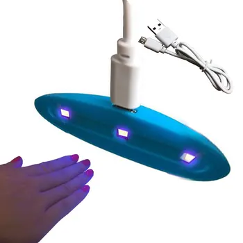 Billige Mini Brücke Form Hause Geld Erkennen Multifunktions Werkzeuge Tragbare Nagel Gel Aushärtung USB Salon Führte Nagel Trockner Uv Lampe