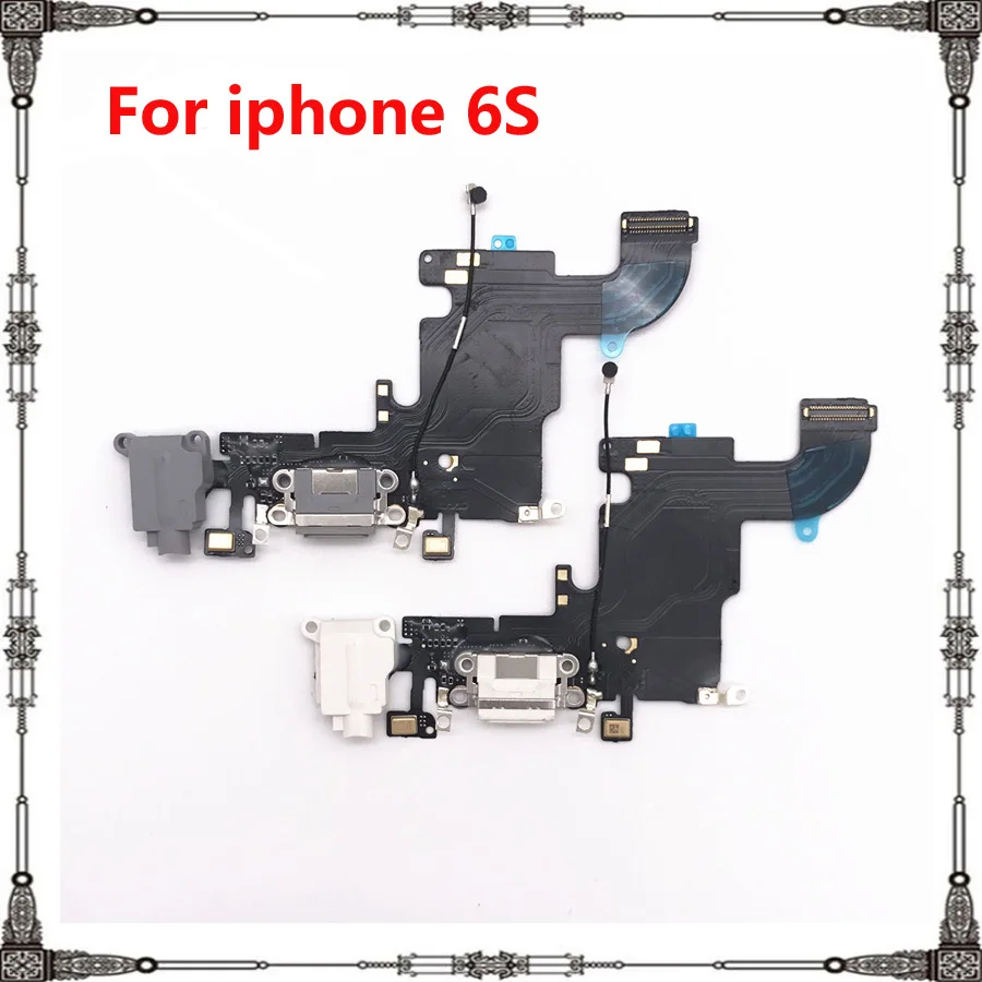 10 Piece USB Charging Dock Flex Cable For iPhone 5 5S 6 6S 6p 7 7Plus Headphone Jack Audio Charger Port Connector Replacement