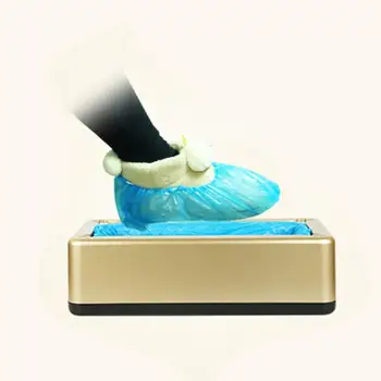 

Home Office Intelligent Automatic Disposable Foot Shoe Sleeve Cover Machine Shoes Cover Dispenser Anti Droplet Dust Shoe Cover
