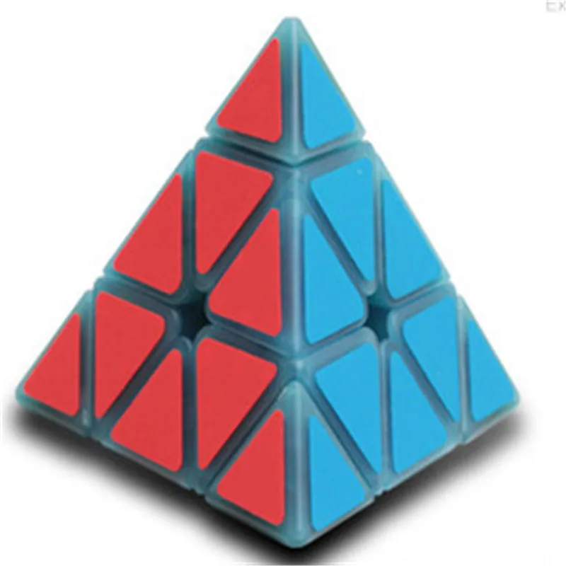 Zcube 3x3x3 Магнитная Пирамида магический куб профессиональный конкурс ультра-гладкая 3x3 скоростная головоломка кубический интеллект детские игрушки подарок