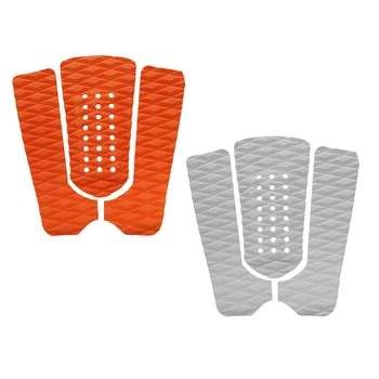

3Pcs/Set Non Slip Surfboard Traction Tail Pads Boat Deck Grips for Surfing Skimboarding Surf Surfing Water Sports Accessories