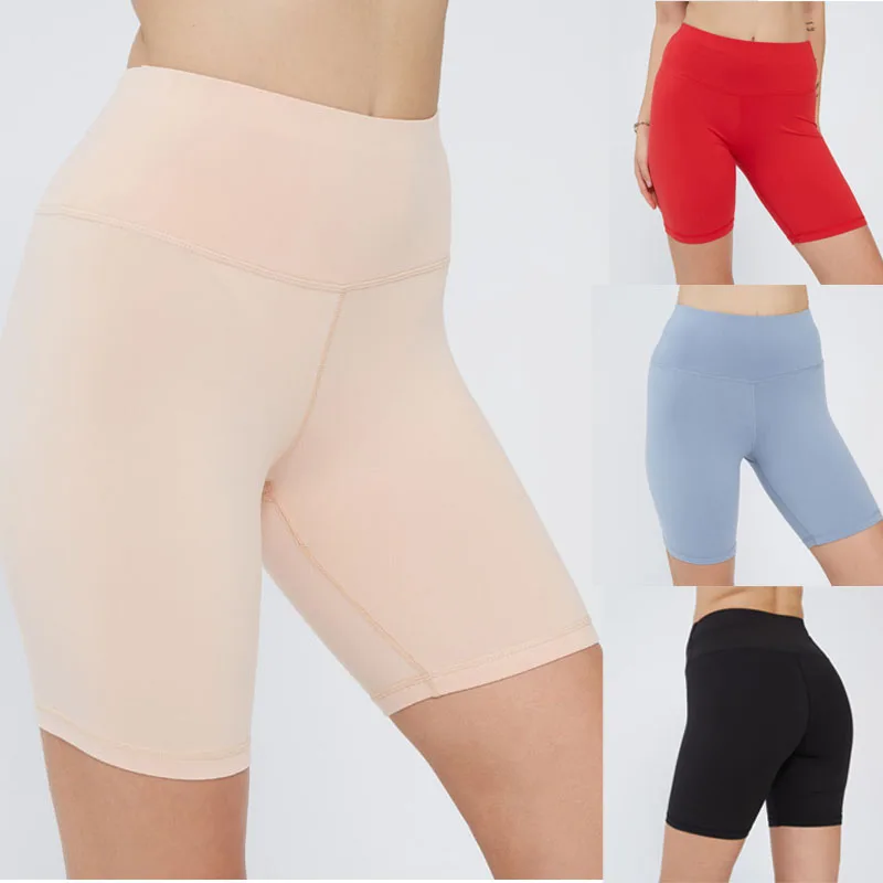 

High Waist Leggings Women Skinny Super Stretchy Solid Color Womens Knee-length Leggins Sports Fitness Legging For Running Energy