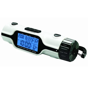 

1 Pcs Electronic Digital LED Alarm Clock Flashlight Perpetual Calendar Multifunction for Travel GQ