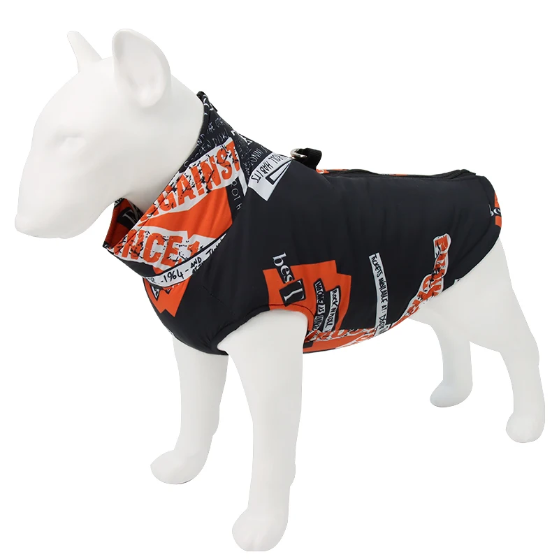 Zimowe ciepłe ubrania dla psów wodoodporna Pet ocieplana kamizelka kurtka z zamkiem płaszcz dla małych średnich duże psy mops Chihuahua Ropa Para Perros 5 Zimowe ciepłe ubrania dla psów wodoodporna Pet ocieplana kamizelka kurtka z zamkiem płaszcz dla małych średnich duże psy mops Chihuahua Ropa Para Perros 5