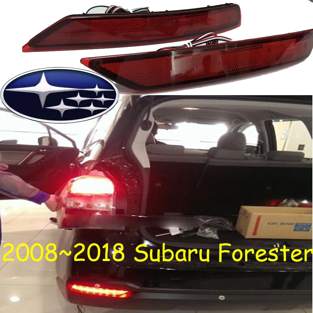 Автомобильный задний фонарь для subaru forester, 1 комплект, задний фонарь тормоза, 2008~ 2018y, светодиодный фонарь для автомобиля, аксессуары для автомобиля, задний фонарь