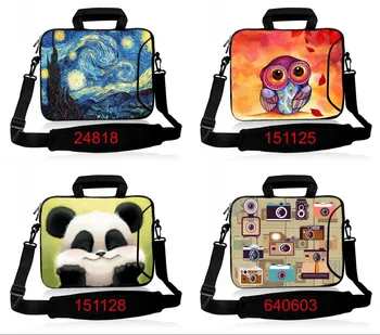 

Tablet pc neoprene sleeve 9.7"10.1"12"13"14"15"17" notebook bag for macbook air/pro Messenger Bag