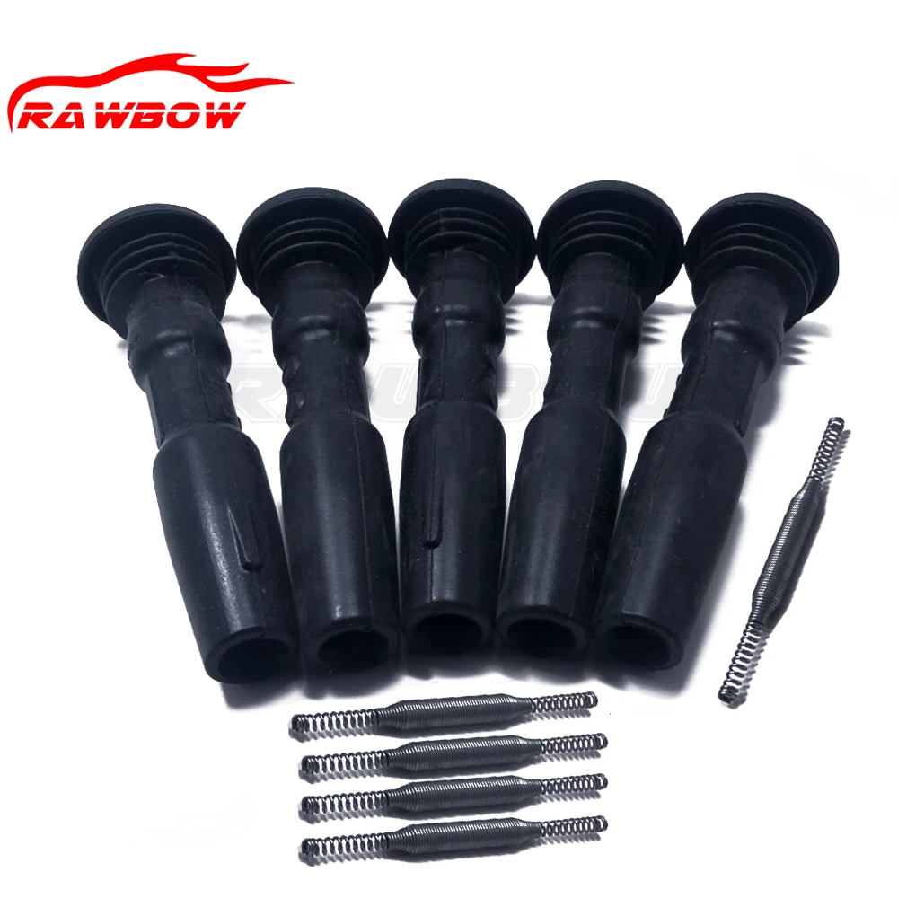 

50 PCS Ignition Coil 04E905110B Rubber Boot With Spring For Audi A1 A3 Seat Leon Skoda Octavia V-W Golf Vii Polo Santana