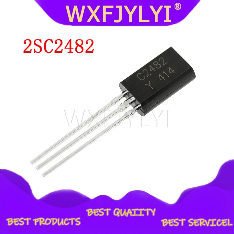 50 шт. 2SC2482 TO-92L C2482 300V 0.1A транзистор NPN новый и оригинальный | Электронные компоненты