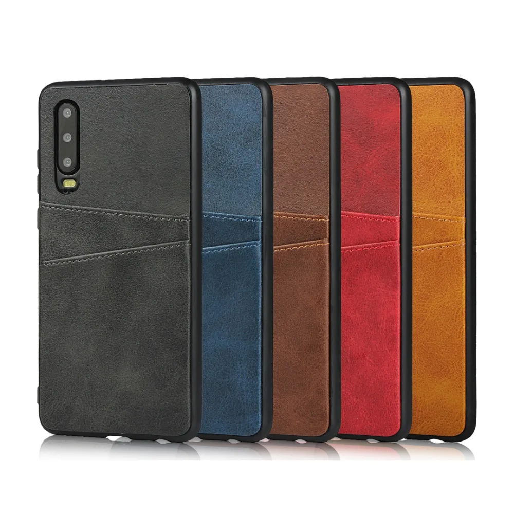 Силиконовый чехол для huawei P30 P20 Lite Pro PU кожаный чехол для huawei Honor 8X Honor 9 Lite чехол с слоты для карт