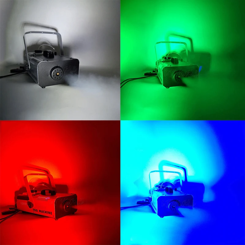 Дым машина DMX512 с пультом дистанционного управления 1500 вт|Эффект освещения сцены|