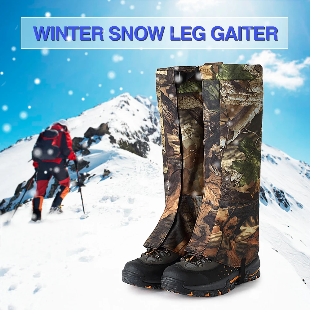 Waterproof Sport Climbing Hiking Mountaineering Cycling Shoe Leg Cover Fashion
