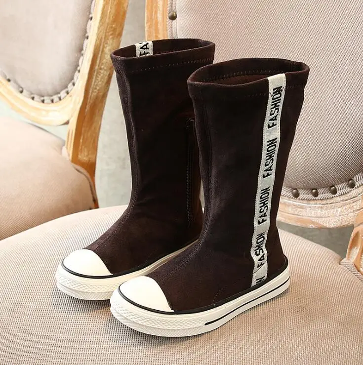 

9.3th Autumn winter Leisure Girl Boots Size 26-37 Children's boots 2019 Kids Fashion Boots Retail