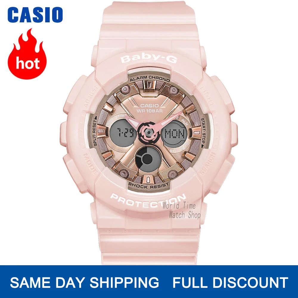 Часы Casio baby g Женские часы Luxury Brand Set цифровые наручные 100м Водонепроницаемый