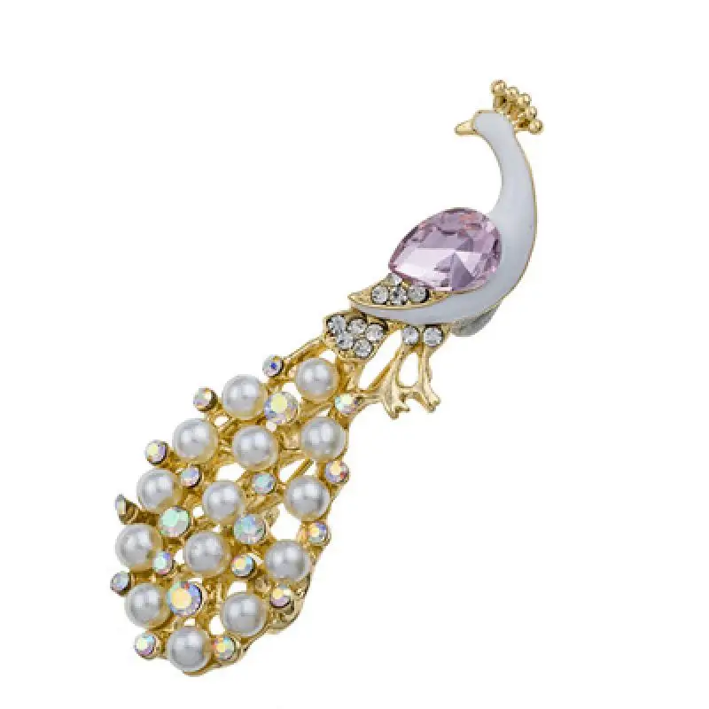 Стразы павлин брошь с кристаллами на булавке букет Свадебный декор