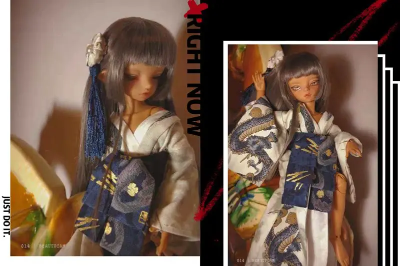 1/8 1/6 1/4 1/3 BJD, японское кимоно, ночной халат, аксессуары для кукол для BJD/SD blyth SSDF, не включает в себя куклы, обувь, парик и другие E2684-A