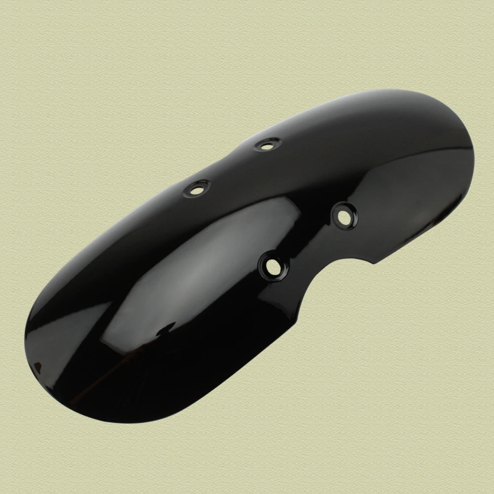 Motorcycle Short Front Fender Mudguard Fairing Black Motorbike Chopper Bobber Fit For Triumph Bonneville T100 T120  Street Twin