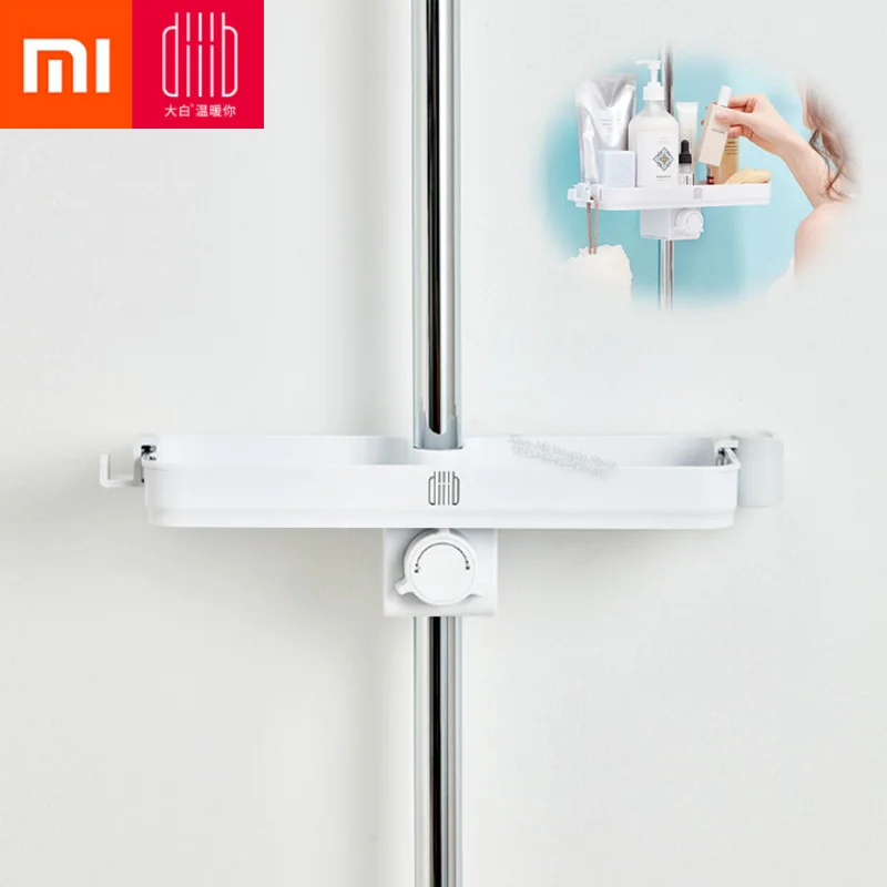 Xiaomi Mijia Dabai портативная стойка для хранения душевых ванн вешалка для полотенец подвесная полка висячая стойка для хранения DIY организация с крюком
