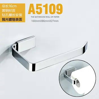 

Simple Chrome Copper Product 3pcs Bathroom Accessories Set Toilet Paper Rack Robe Hook Towel Bar Vanity Set Accesorios Bathroom