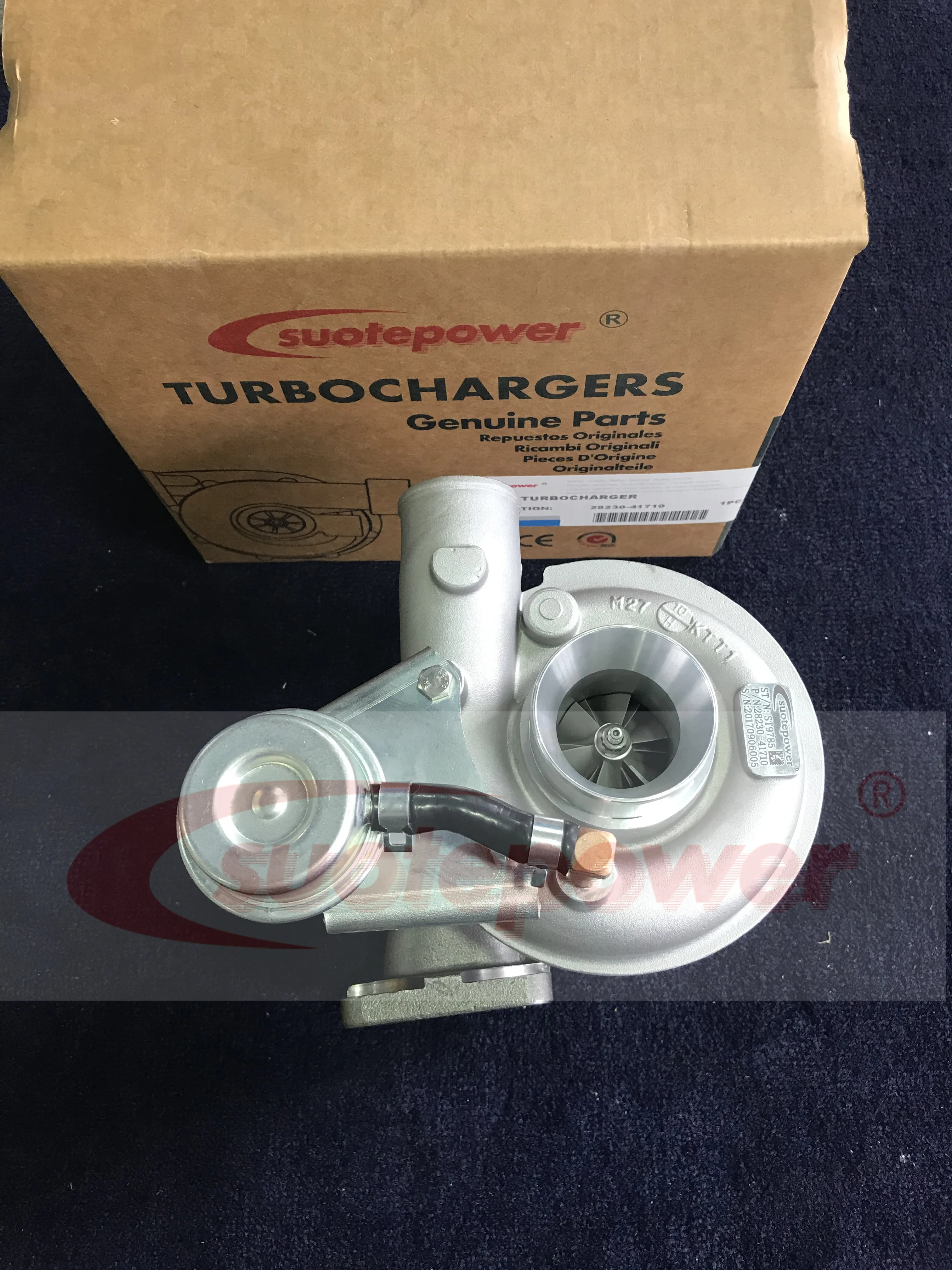 P/N 9100-0237-0011 Замена турбокомпрессора GT2052S 702213-0001 28230-41710 Турбокомпрессор Для hyundai Mighty Truck Engine D4AL