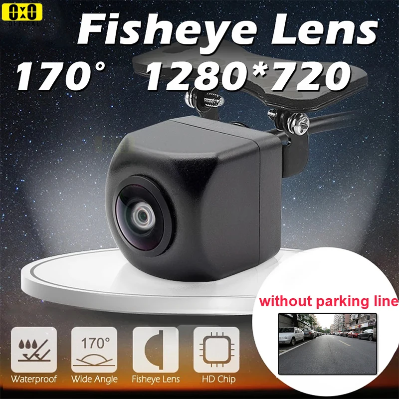 HD720P Front Camera Car Rear View Camera Reverse Camera  Waterproof Auto Rearview Backup Camera HD Parking Assistance