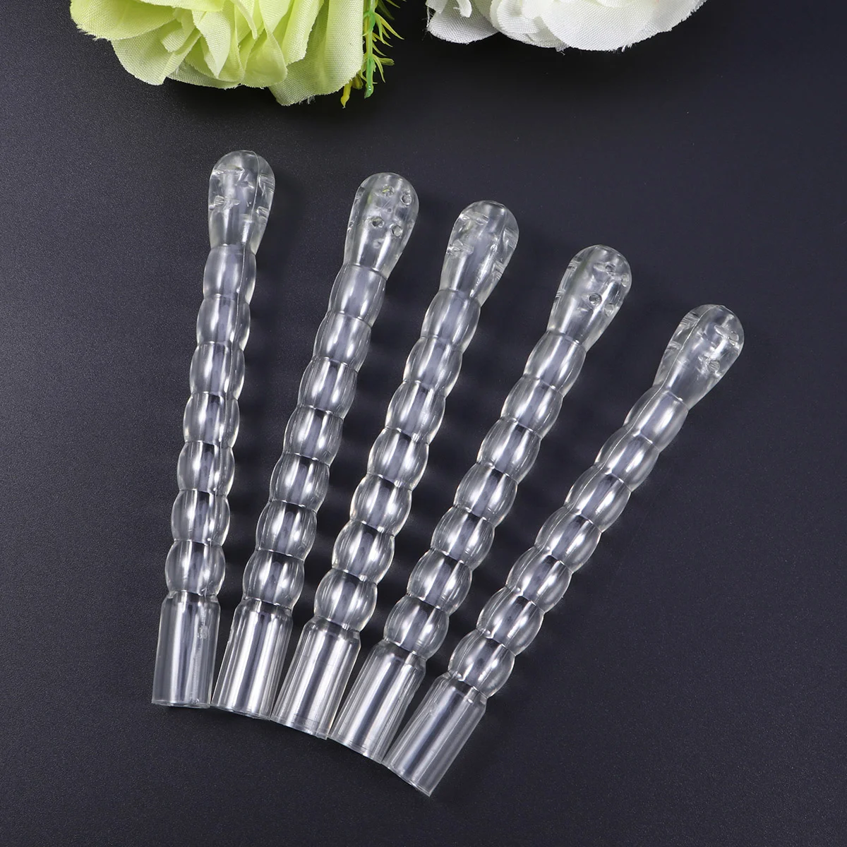 5 Pcs Medical Grade Flexible Enema Nozzle Comfort Tip Nozzle Enema