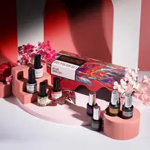

rosalind 24Pcs/Set Nail Polish Glossy Effect DIY Design Nail Art UV Nail Gel Polish for Professional