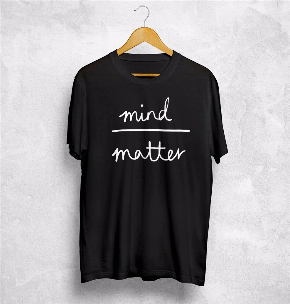 Mind Up Matter футболка топ сила физические ограничения контроль духовности свободный