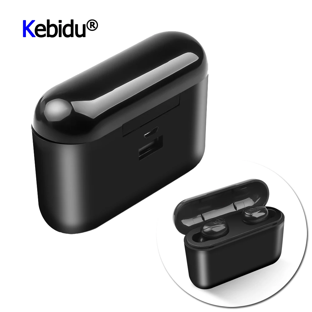 X8 TWS Bluetooth Wireless Earbuds Stereo Earphones Mini Waterproof Headfrees With 2200mAh Power Box | Электроника
