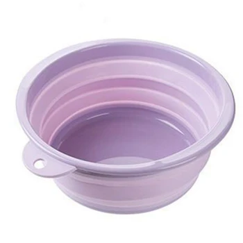 

3Pc Portable Folding Bucket Foldable Basin Tourism Outdoor Folding Bucket Fishing Promotion Camping Car Wash Bucket Outdoor Camp