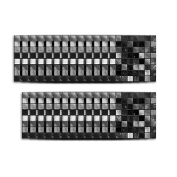 

Wall Stickers 10X10CM PVC Mosaic Wallpaper Kitchen Waterproof Tile Stickers Plastic Vinyl Self Adhesive Wall Papers Bathroom Hom