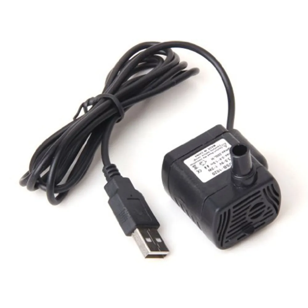 3W Usb-1020 ручной работы Dc3.5V-9 V зарядка сокровище Usb микро погружной насос профессиональная Мода портативный и прочный