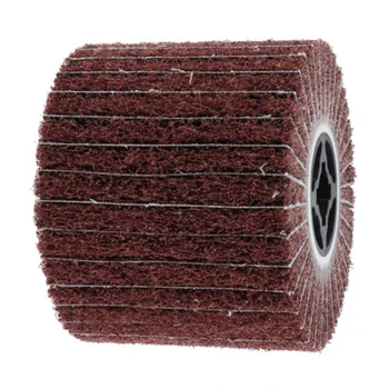 

Non woven Drawing Wheel 80 Grit Part Cleaning Tool Polishing Burnishing Grinder