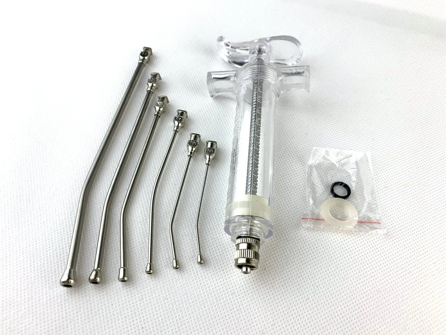 Набор для кормления растений 6 изогнутых патронов 1 шприц 20 мл|syringe 20ml|kit kitstube syringe |