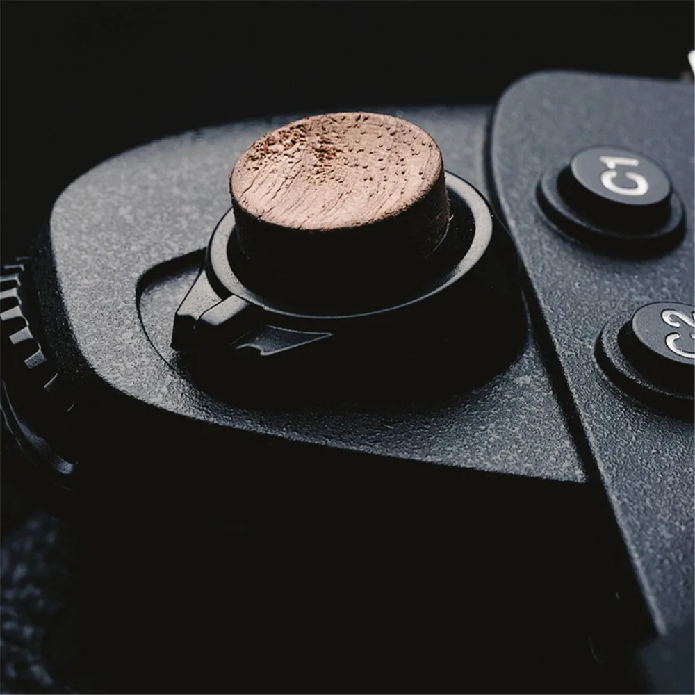 Деревянная мягкая кнопка спуска затвора для sony A9M2 Alpha 9 II A7R4 Alpha 7RIV