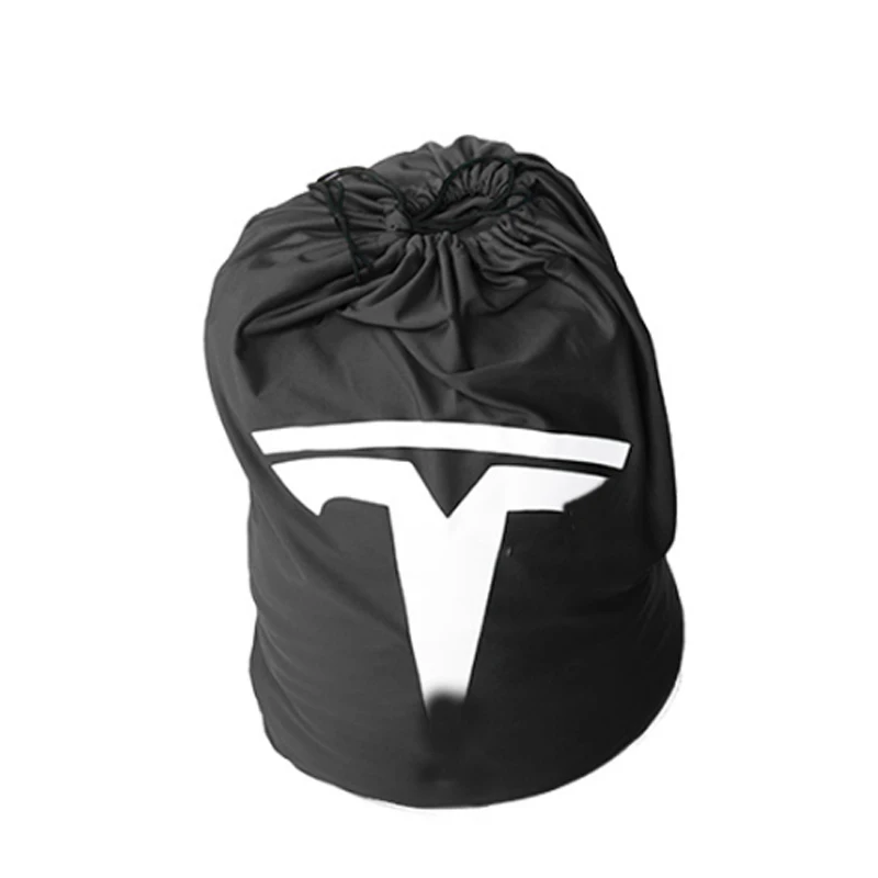 Модификация для Tesla автомобильный чехол специальный солнцезащитный защита от дождя Водонепроницаемый автомобильный чехол для любой погоды для Tesla модель 3 - Название цвета: Black