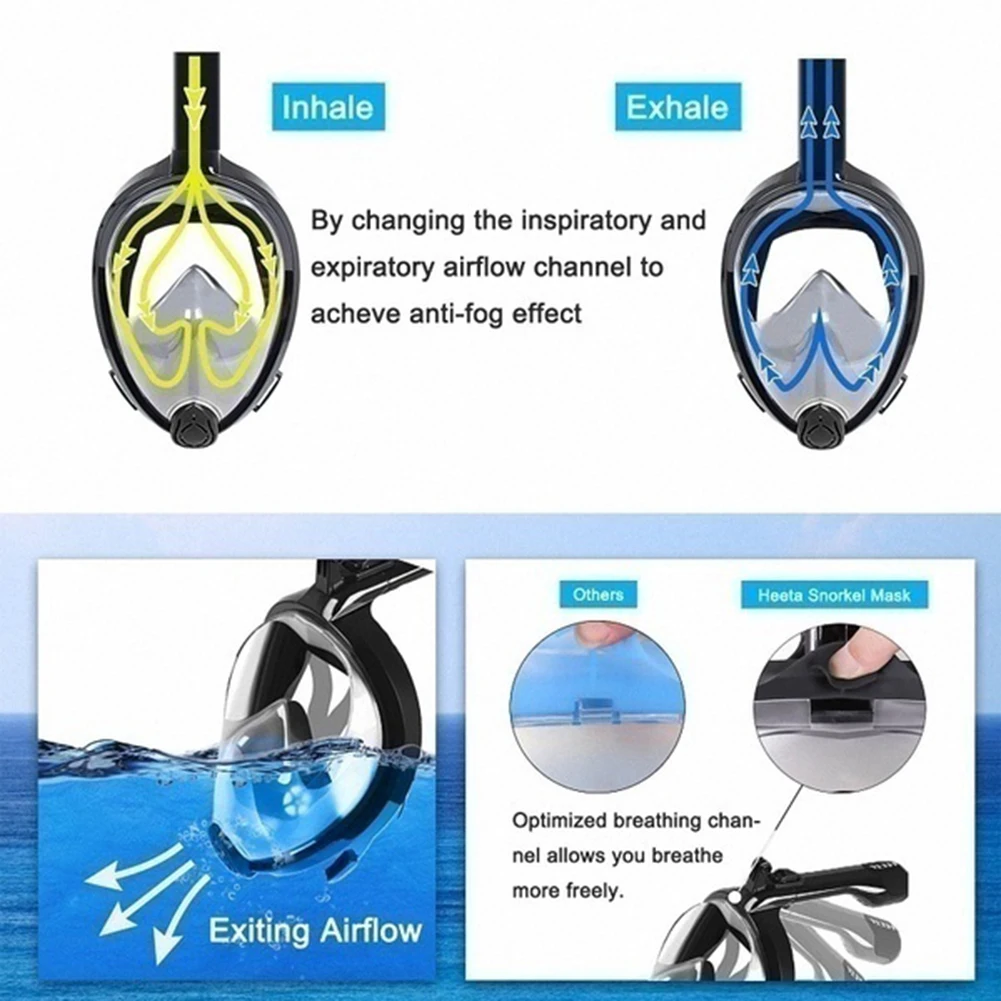 Anti Fog Full Face Diving Mask for Enhanced Subaquatic Clarity14