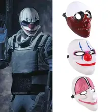 Новая игра Payday 2 Косплей Хэллоуин маски маскарадный костюм Даллас/цепи/Волк/Косплей хокстона Маска Смола высокого качества