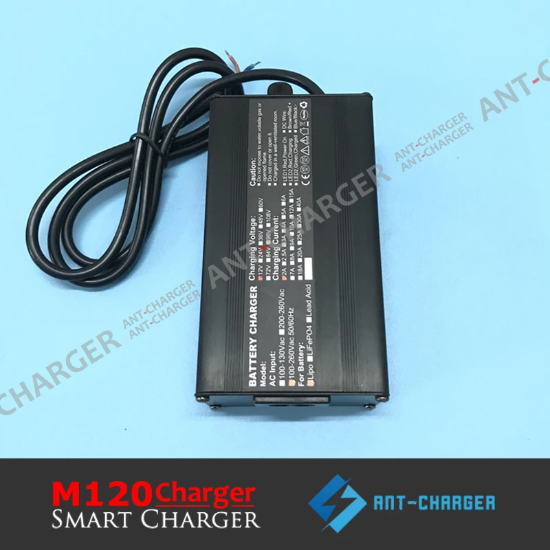 M120 120W Series 12.6V 6A Smart Charger for 10.8V 11.1V 12V 3s LipoLi-ionLithium Ion Battery (8)