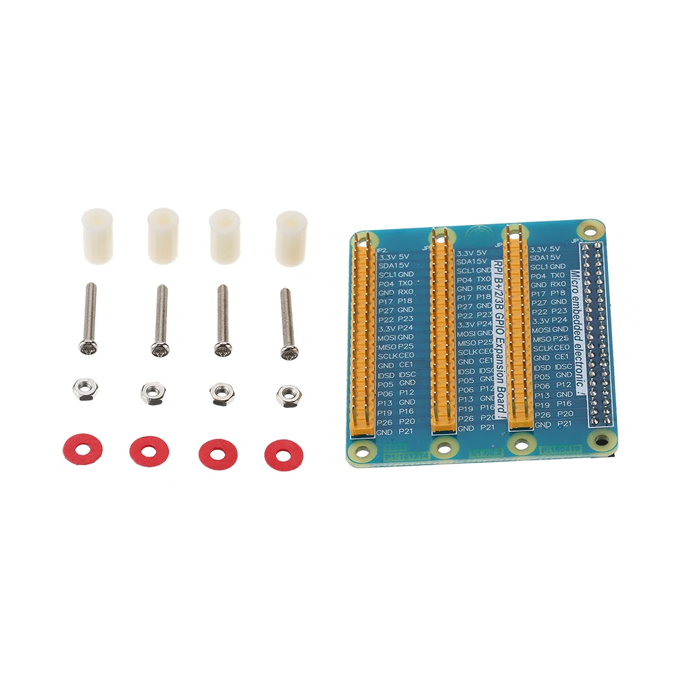 Плата расширения для Raspberry Pi версии 2/3/B+ GPIO последовательный порт плата расширения