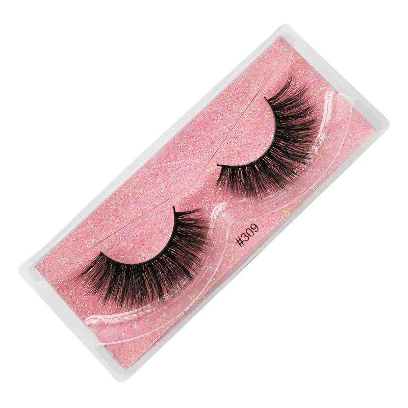Wholesale Natural Mink Eyelashes Bulk Pack